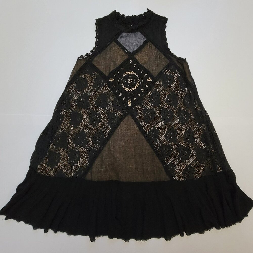 Free People Angel Lace Dress in Black - Picture 6 of 15